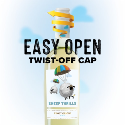 Sheep Thrills Pinot Grigio Perspective: left