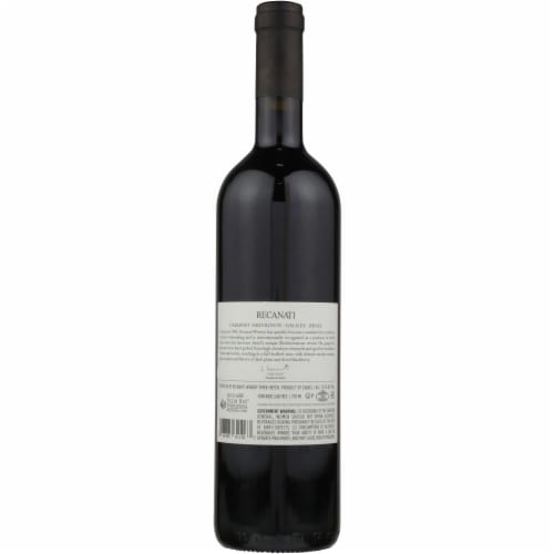 Recanati Galilee Cabernet Sauvignon Red Wine Perspective: left