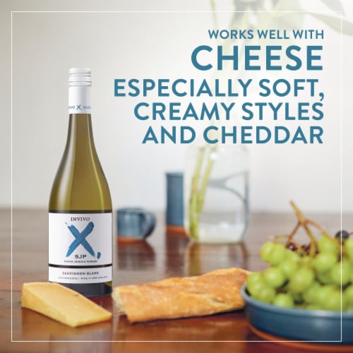 Invivo X SJP Sauvignon Blanc White Wine Perspective: left