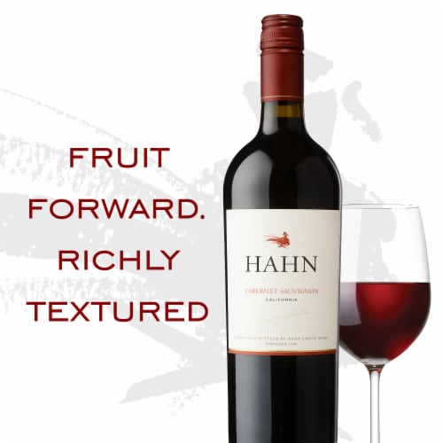 Hahn Cabernet Sauvignon California Red Wine Perspective: left