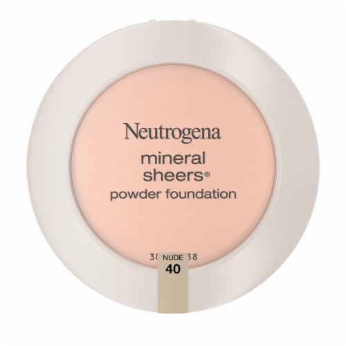 Neutrogena Mineral Sheers 40 Nude Powder Foundation Perspective: left