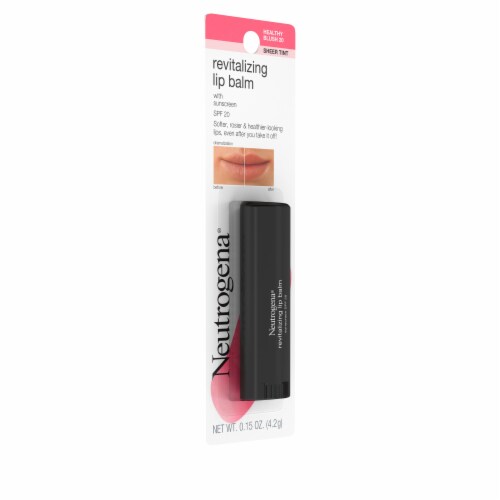 Neutrogena Revitalizing and Moisturizing Tinted Lip Balm with Broad Spectrum 20 Healthy Blush 0.15 oz Harris Teeter