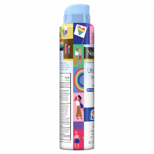 Neutrogena® Ultra Sheer® Body Mist PF 70 Sunscreen Perspective: left