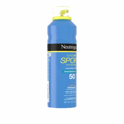 NEUTROGENA® CoolDry Sport Sunscreen Spray SPF 50 Perspective: left