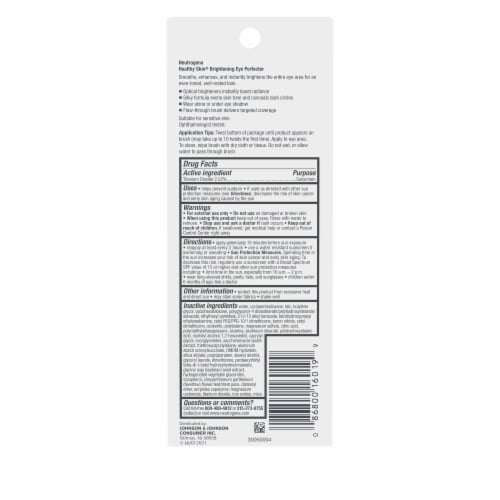 Neutrogena® Healthy Skin 09 Buff Brightening Eye Perfector SPF 20 Perspective: left