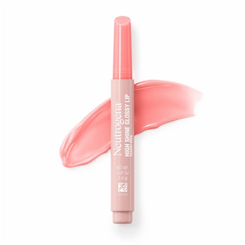 Neutrogena High Shine Glossy Lip With Vitamin E, Peachy Keen Perspective: left