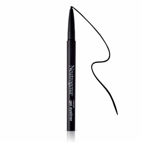 Neutrogena Intense Gel Eyeliner with Antioxidant Vitamin E Smudge- & Water-Resistant Jet Black Perspective: left