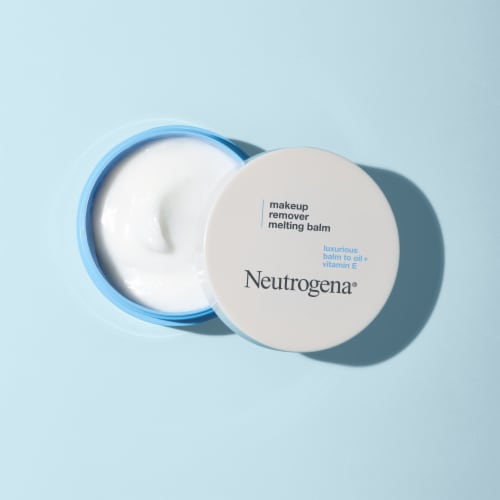 Neutrogena Makeup Remover Melting Balm with Vitamin E Travel-Friendly for On-the-Go Perspective: left