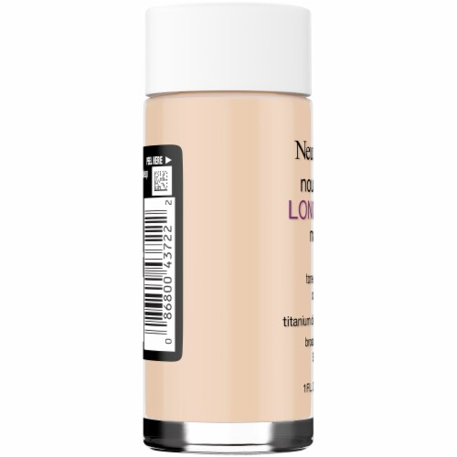 Neutrogena® Nourishing Long Wear Buff 30 Makeup Perspective: left
