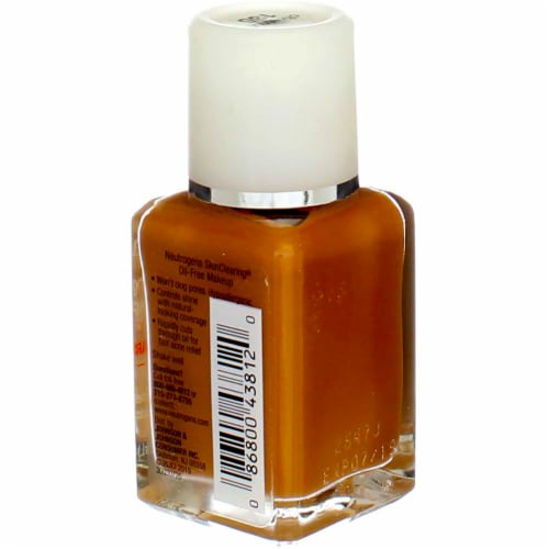 Neutrogena SkinClearing Liquid Makeup - Chestnut 135 Perspective: left