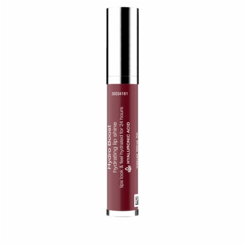 Neutrogena Hydro Boost Moisturizing Lip Gloss with Hyaluronic Acid to Soften Lips 70 Velvet Wine Perspective: left