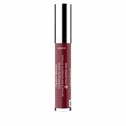 Neutrogena Hydro Boost Moisturizing Lip Gloss with Hyaluronic Acid to Soften Lips 70 Velvet Wine Perspective: left