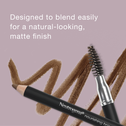Neutrogena® Nourishing Dark Brown Brow Pencil Perspective: left