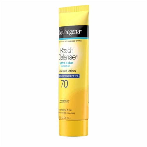 Neutrogena Beach Defense Sunscreen Lotion Broad Spectrum SPF 70 Perspective: left