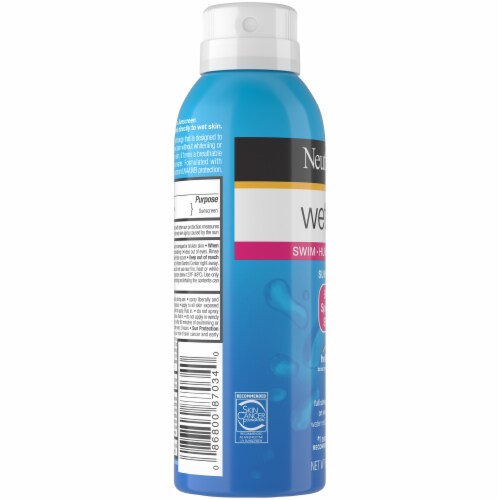 Neutrogena Wet Skin SPF 30 Sunscreen Spray Perspective: left