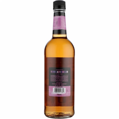 Ron Caribbean Diluted Spiced Rum Perspective: left