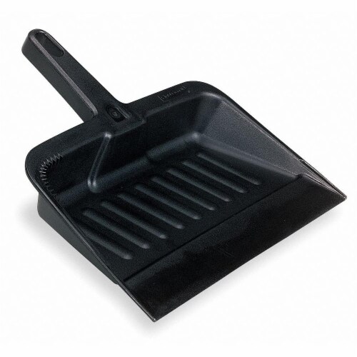 Rubbermaid® Commercial DUSTPAN,HVYDTY,CC FG200500CHAR Perspective: left