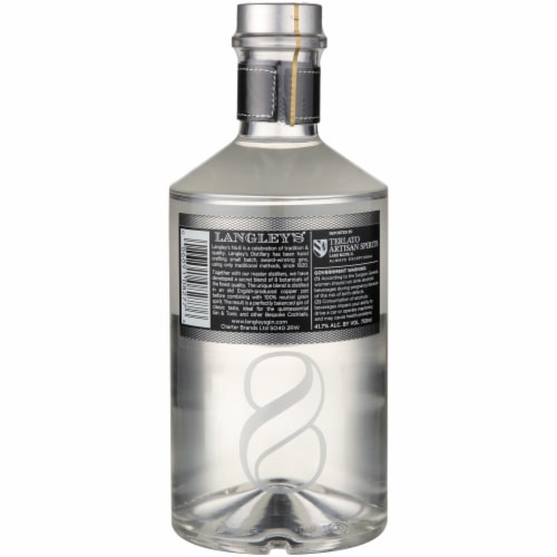 Langley's No. 8 London Dry Gin Perspective: left