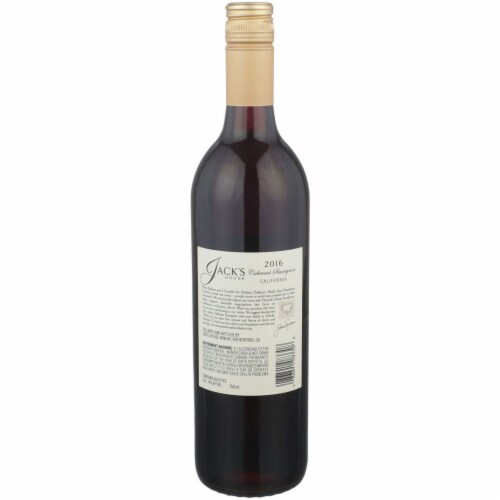 Jack's House Cabernet Sauvignon California Red Wine Perspective: left