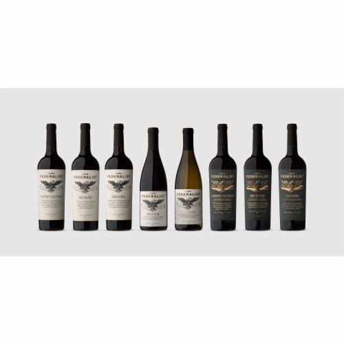 The Federalist Red Blend Aged in Bourbon Barrels for 6 Months California Wine Perspective: left