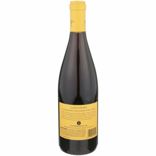 Lincourt Pinot Noir California Red Wine Perspective: left