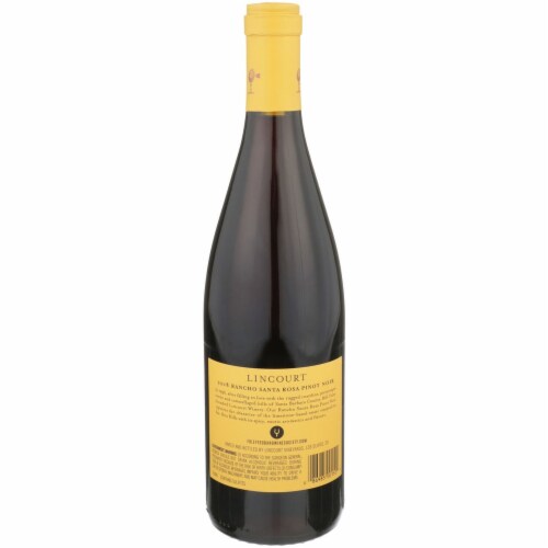 Lincourt Pinot Noir California Red Wine Perspective: left