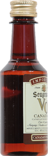 Seagram's VO Blended Canadian Whisky Perspective: left