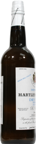 Hartley & Gibson Dry Fino Sherry Perspective: left