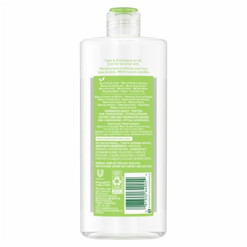 Simple Kind to Skin Micellar Cleansing Water 13.5 oz Baker s