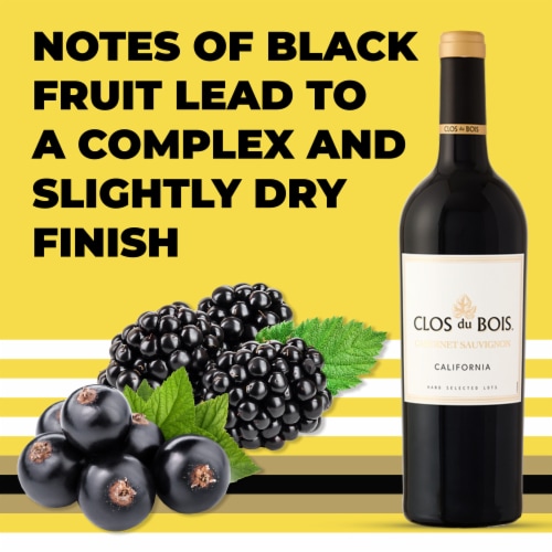 Clos du Bois Cabernet Sauvignon Perspective: left