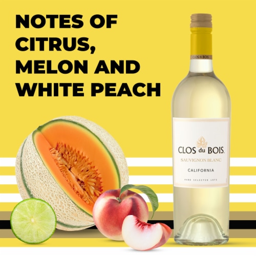 Clos du Bois Sauvignon Blanc California White Wine Perspective: left