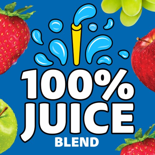Capri Sun Berry Flavored Juice Blend From Concentrate With Added Ingredients And Natural Flavor Perspective: left