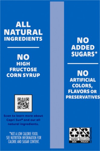 Capri Sun® Watermelon Juice Blend Pouches Perspective: left