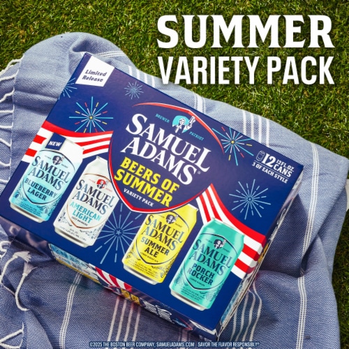 Sam Adams Summer Variety Pack 2025