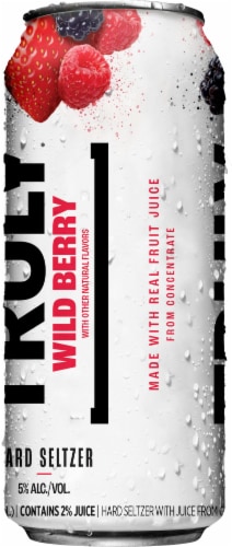 Truly™ Wild Berry Hard Seltzer Perspective: left