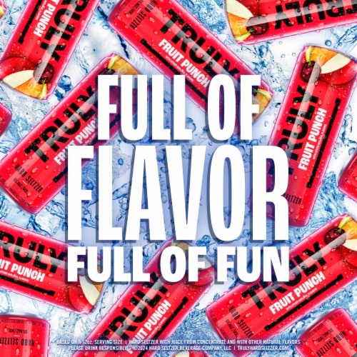 TRULY Hard Seltzer Punch Variety Pack Perspective: left