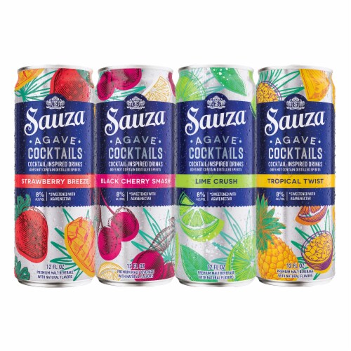 Sauza Agave Cocktails Variety Pack Perspective: left