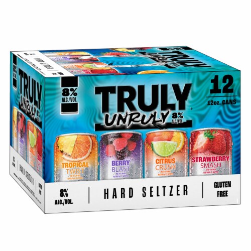 TRULY Unruly Hard Seltzer Variety Pack, 12 pk / 12 fl oz