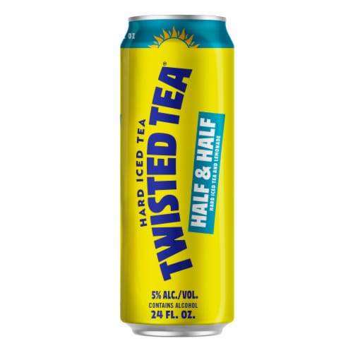 Twisted Tea® Half & Half Hard Iced Tea Single Can Perspective: left