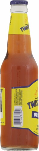 Twisted Tea Flavored Hard Beverage Single Bottle Perspective: left