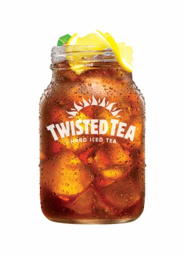 Twisted Tea Original Party Pouch Hard Iced Tea Perspective: left