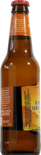 Angry Orchard Apple Ginger Hard Cider Perspective: left