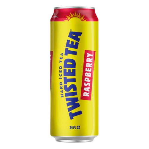 Twisted Tea® Raspberry Hard Iced Tea Perspective: left