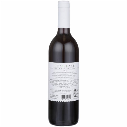 Teal Lake Shiraz Australia Red Wine Perspective: left