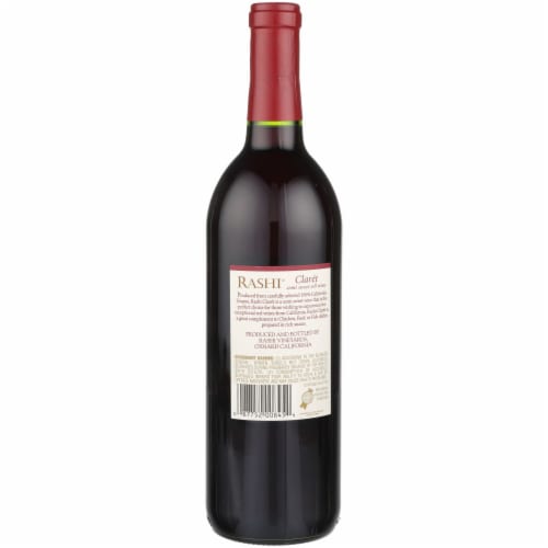 Rashi Claret California Red Wine Perspective: left