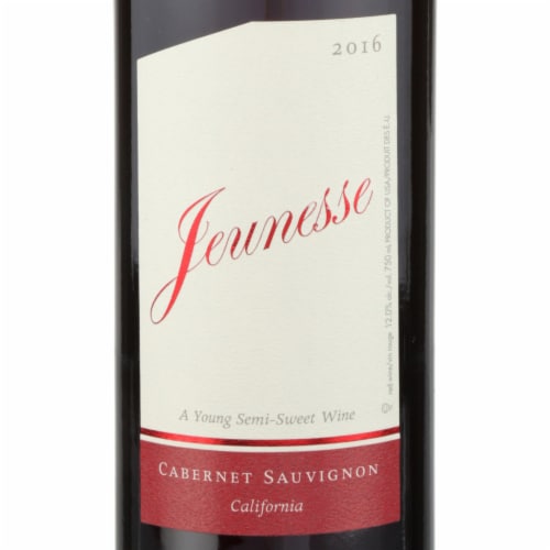 Jeunesse Cabernet Sauvignon Kosher Red Wine Perspective: left
