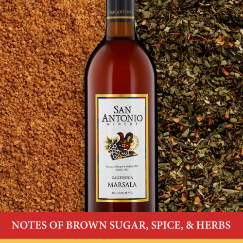 San Antonio Marsala California Red Wine Perspective: left