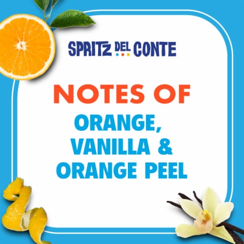 Spritz Del Conte Non-Alcoholic Classico Italian Aperitif-Style Spritz Cocktail Perspective: left