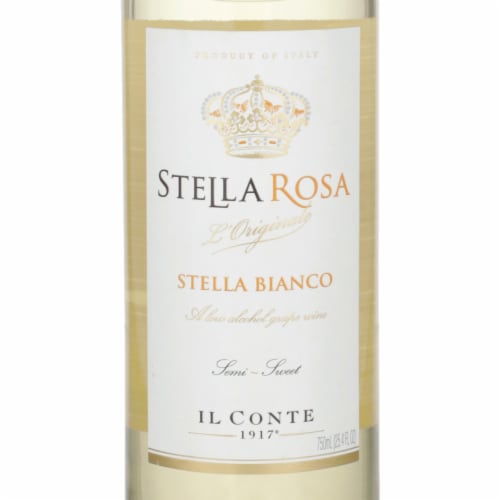 Stella Rosa Stella Bianco Italy White Wine Perspective: left