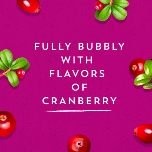 Stella Rosa Naturals Sparkling Non-Alcoholic Italian Cranberry Wine Perspective: left